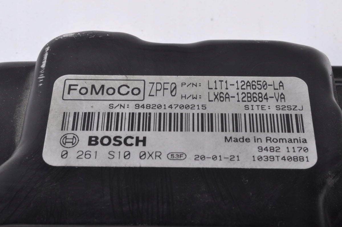 FORD FIESTA MK8 COMPUTER ENGINE DRIVER L1T1-12A650-LA