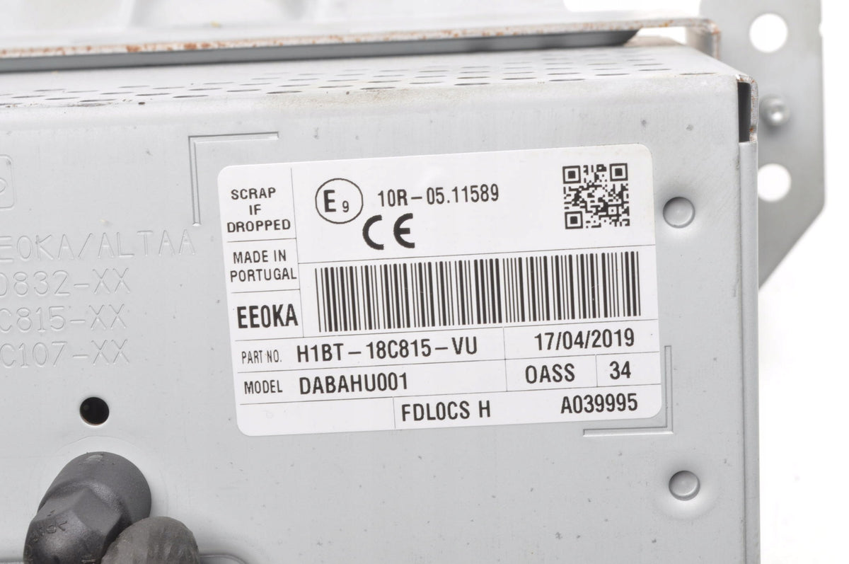 FORD FIESTA MK8 RADIO H1BT-18C815-VU