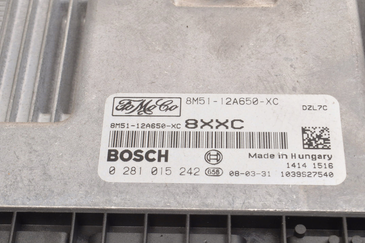 FORD FOCUS II MK2 1.6 TDCi COMPUTER ENGINE CONTROLLER 8M51-12A650-XC