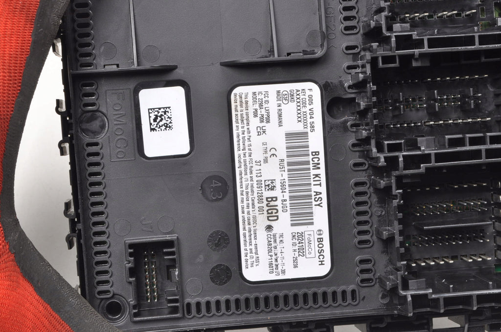 FORD FOCUS MK4 COMPUTER MODULE DRIVER BCM RU5T-15604-BJGD