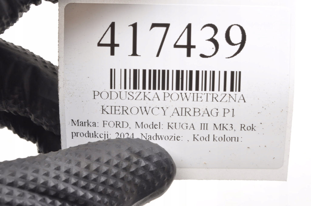 FORD KUGA MK3 DRIVER AIRBAG LV4B-S042B85-AC