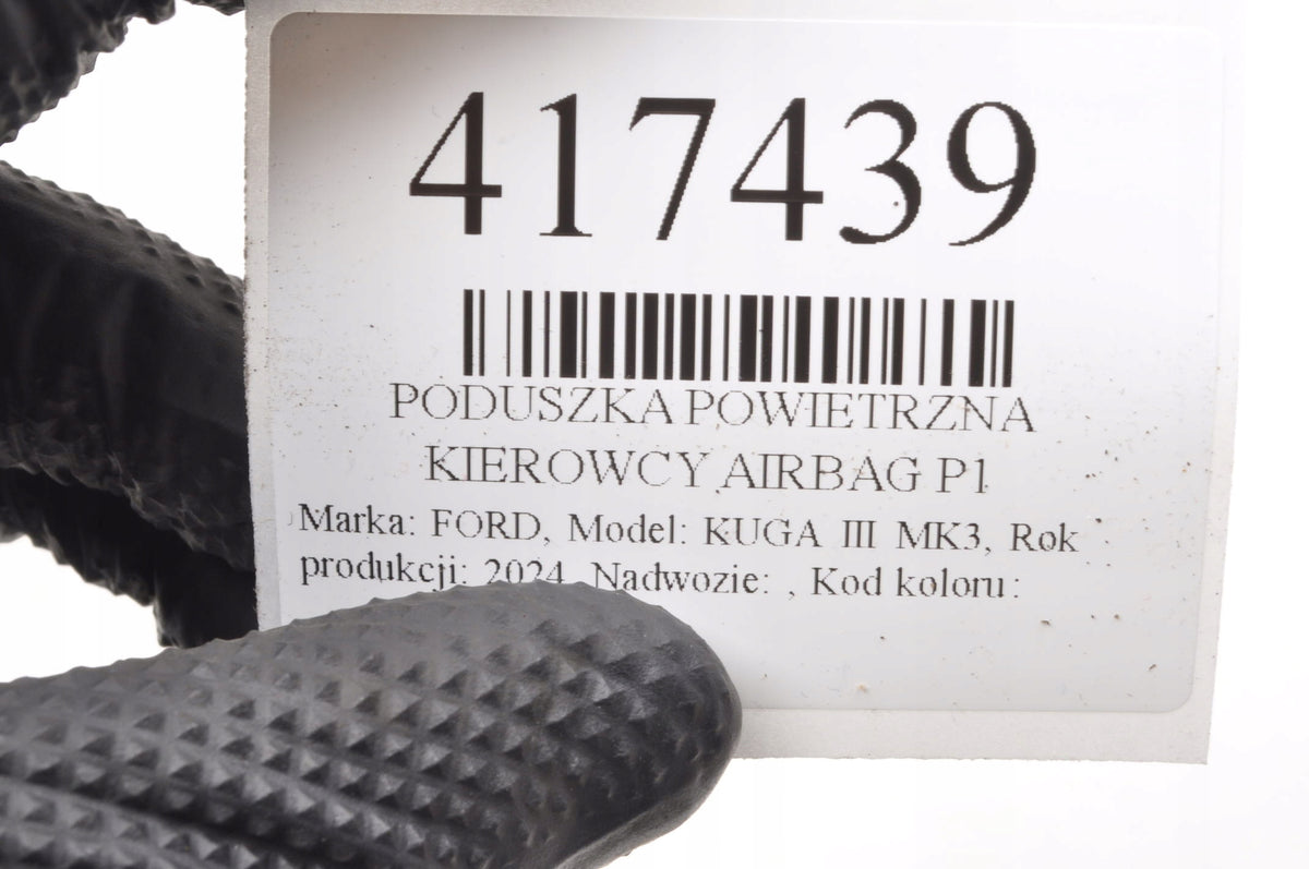 FORD KUGA MK3 DRIVER AIRBAG LV4B-S042B85-AC