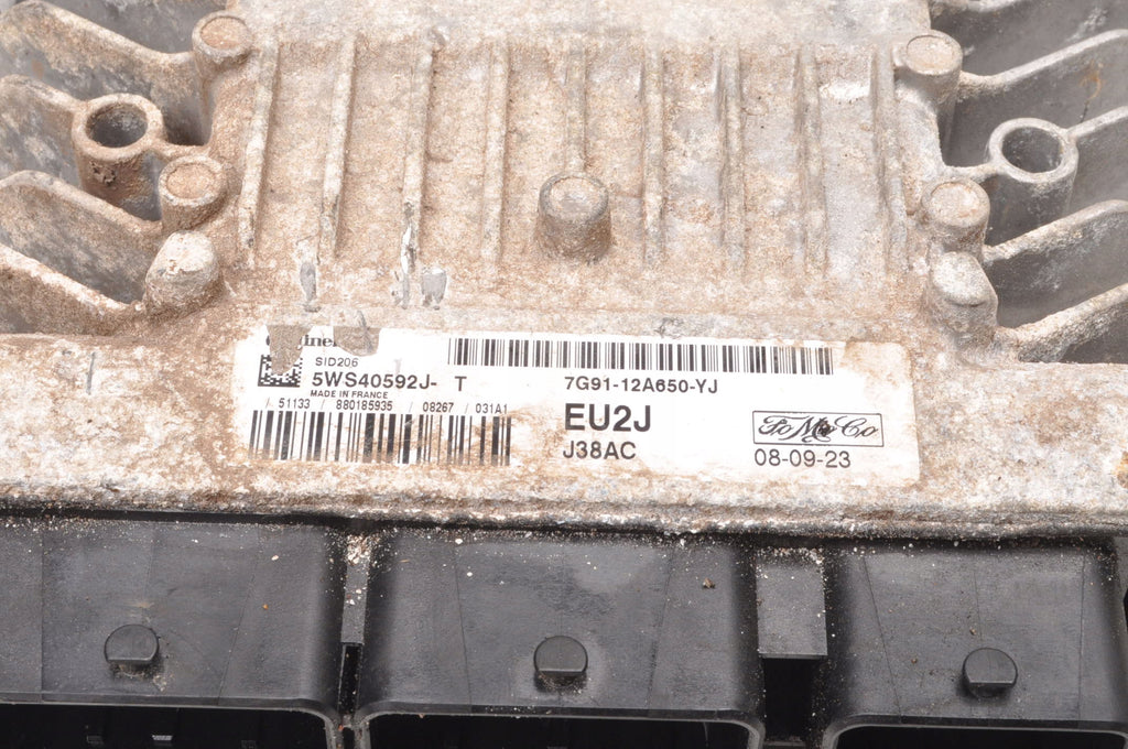 FORD MK4 1.8 TDCI ENGINE COMPUTER 7G91-12A650-YJ