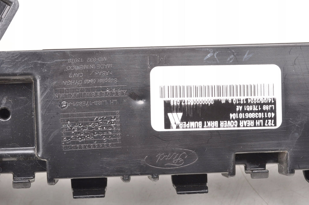 FORD MUSTANG MACH-E BUMPER SLIDE LEFT REAR LJ8B-17E851-AE