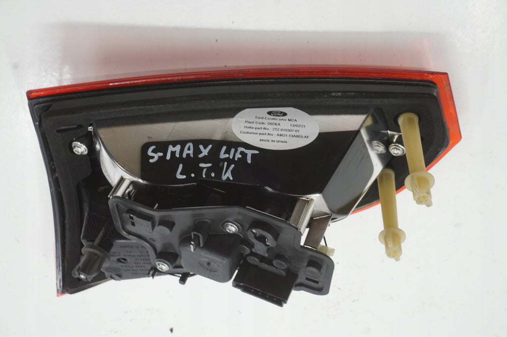 FORD S-MAX MK1 LIFT 12R LAMP LEFT REAR FLAP AM21-13A603-AF