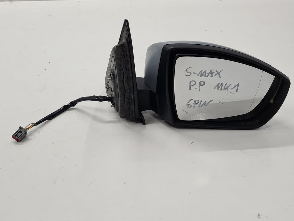 FORD S-MAX MK1 MIRROR RIGHT 6PIN E6 ENGLISH