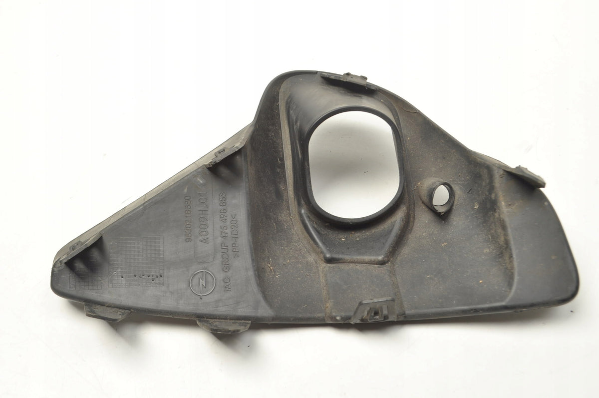 FRAME HALOGEN GRILLE LEFT OPEL CORSA F 9830218680