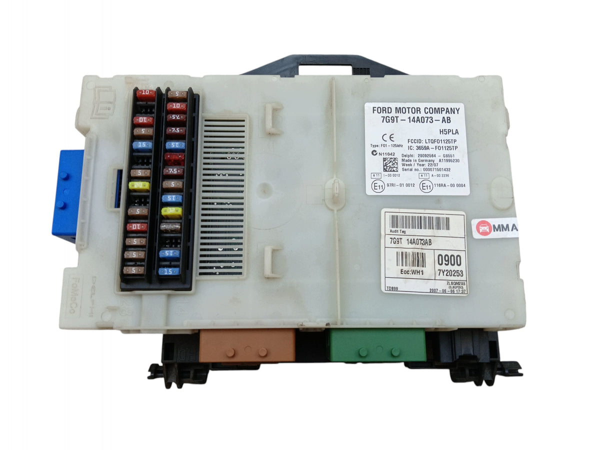 FUSE BOX BSI MODULE FORD S-MAX MK1 GALAXY MK3 7G9T-14A073-AB