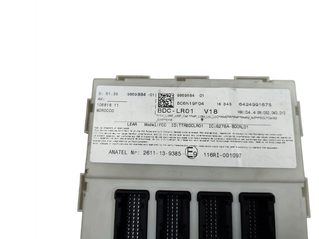FUSE BOX CONTROLLER MODULE BDC BMW F48 F49 G31 9869884