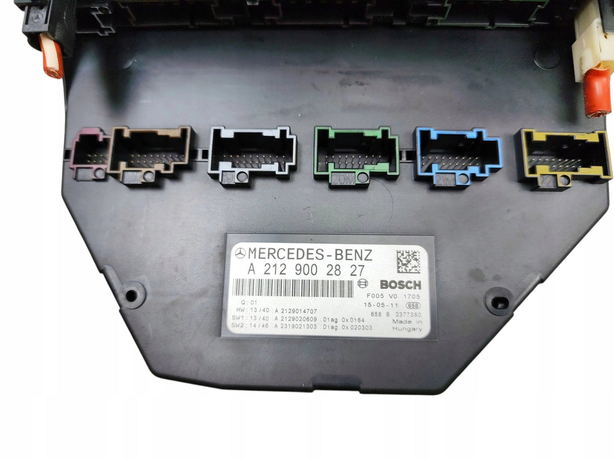 FUSE BOX CONTROLLER MODULE SAME MERCEDES W212 S212 A2129002827