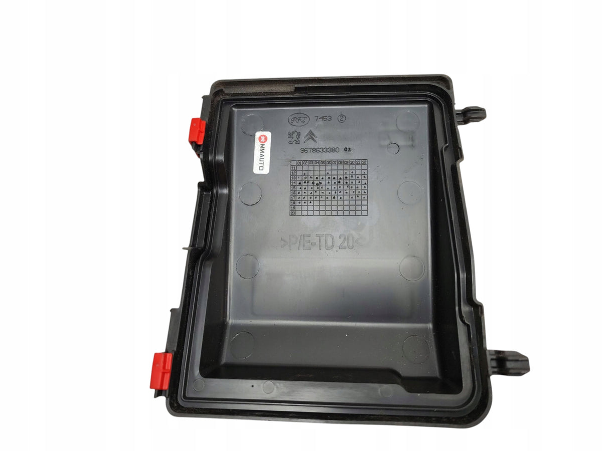 FUSE BOX DS 7 CROSSBACK (2017-2022) 9678633380 9804848580