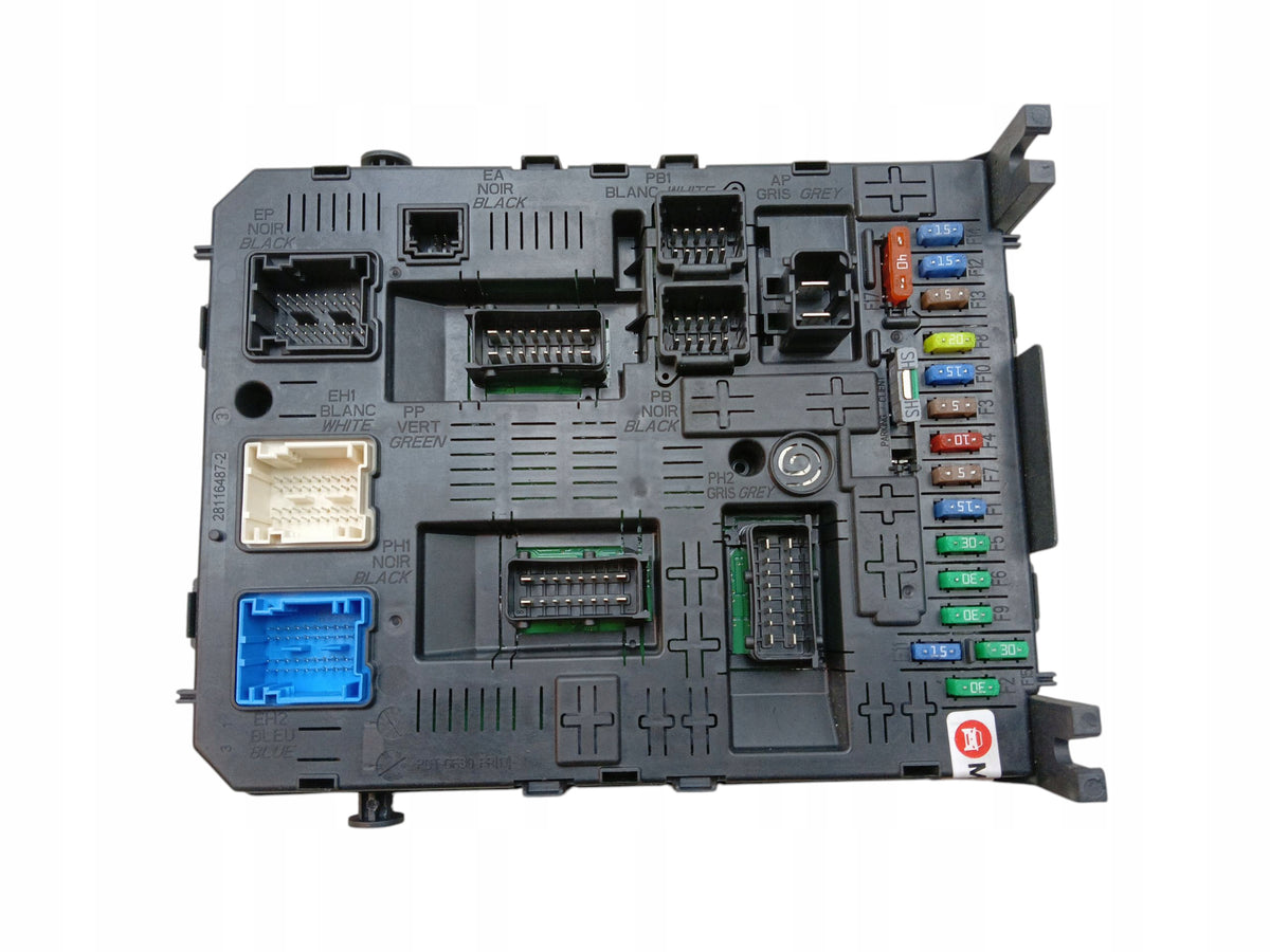 FUSE BOX MODULE BSI CITROEN C5 III 9812189980 04EV2