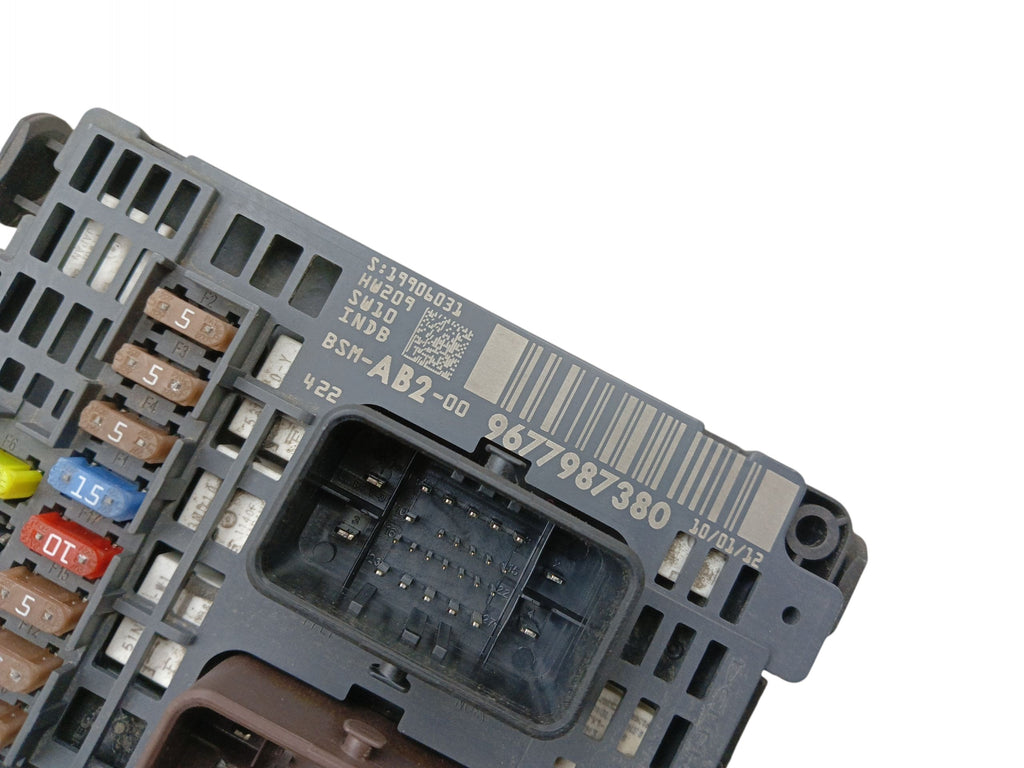 FUSE BOX MODULE BSM CITROEN DS4 C4 II B7 9677987380 AB2