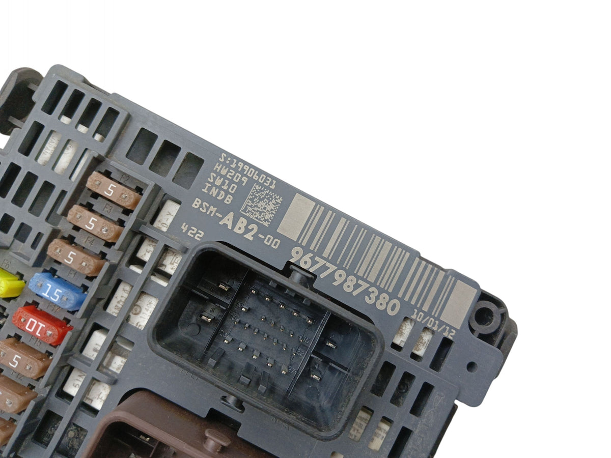FUSE BOX MODULE BSM CITROEN DS4 C4 II B7 9677987380 AB2