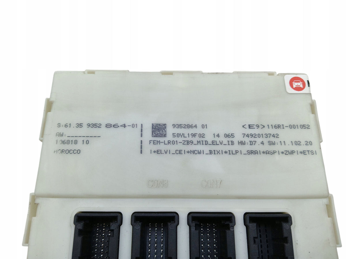 FUSE BOX MODULE FEM BMW F20 F21 F30 F31 9352864