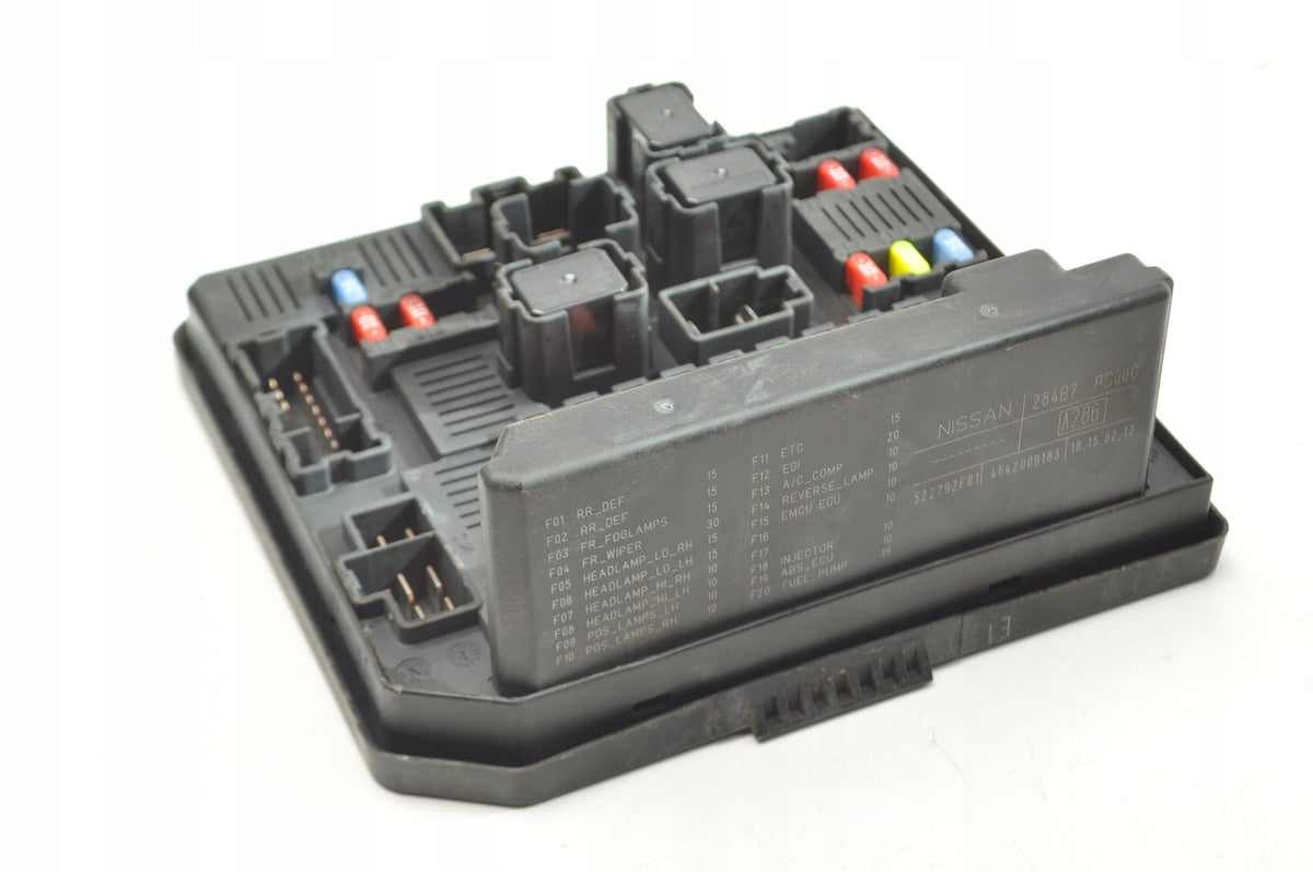 FUSE BOX NISSAN QASHQAI AND J10 1.6 dCi LIFT 284B7-BB00C
