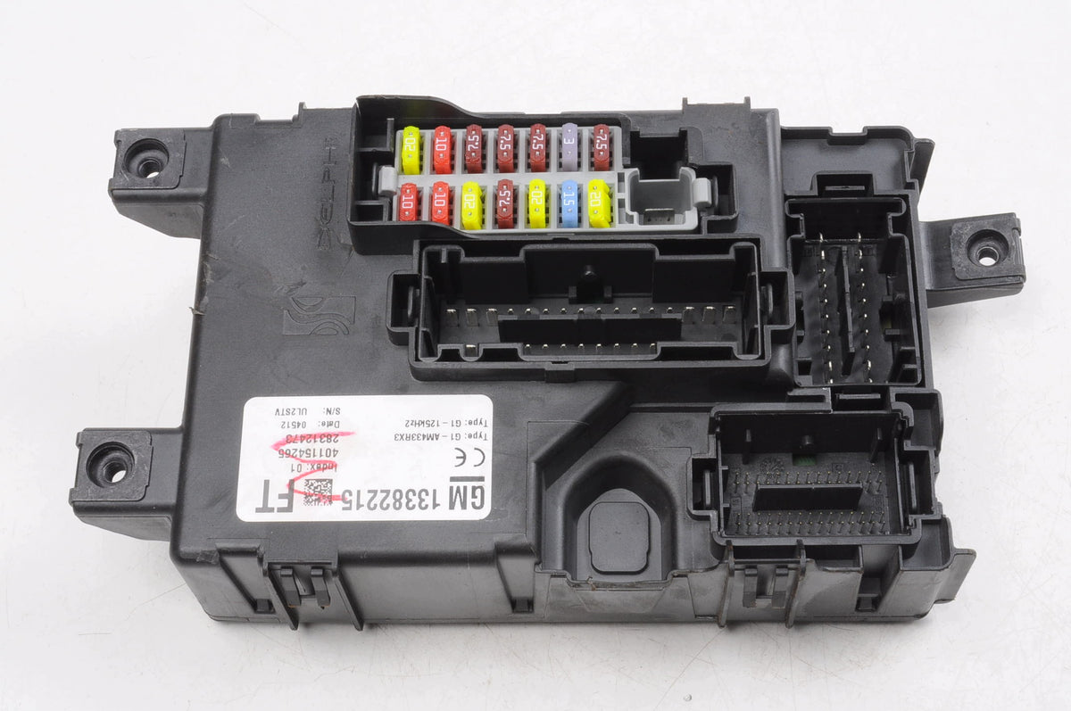 FUSE BOX OPEL CORSA D 13382215