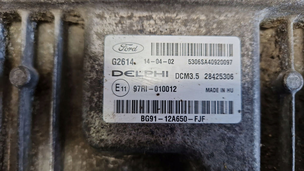 Ford Mondeo MK4 IV TDCI AUTOMATIC Engine ECU Driver BG9112A650FJF