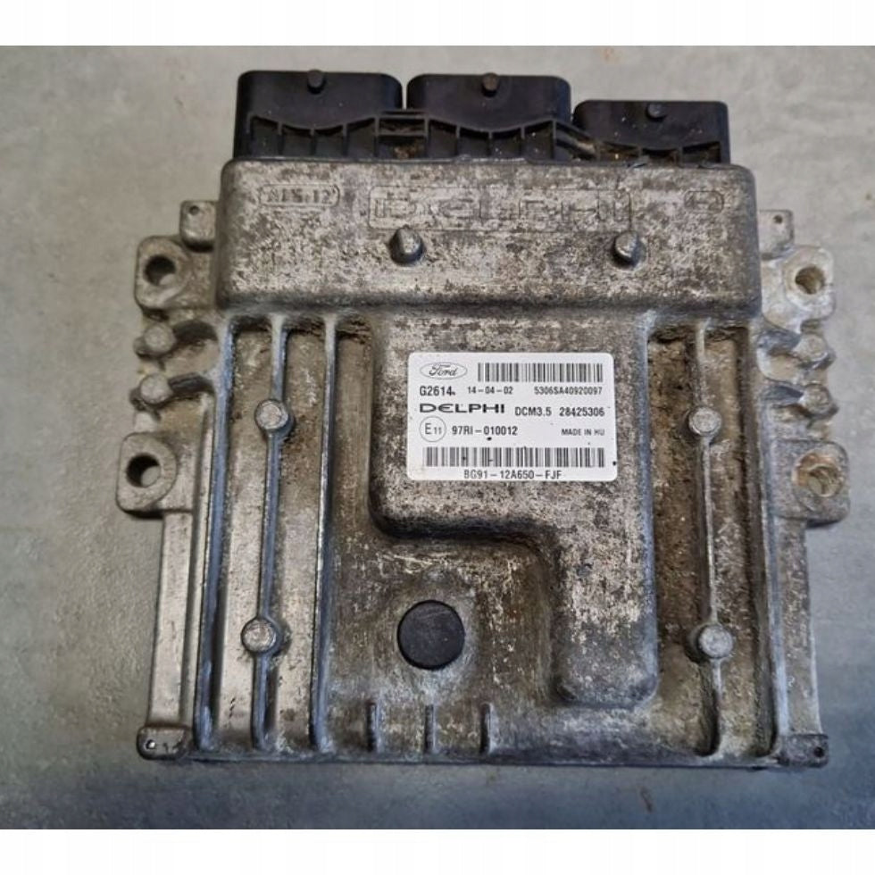 Ford Mondeo MK4 IV TDCI AUTOMATIC Engine ECU Driver BG9112A650FJF