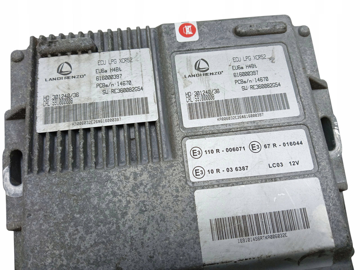 GAS CONTROL COMPUTER DACIA SANDERO II STEPWAY 0.9 TCE 90HP 616000397
