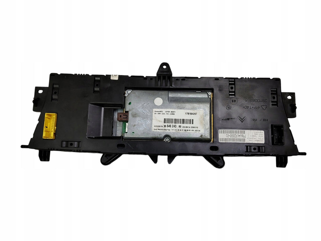 GPS NAVIGATION DISPLAY CITROEN C4 PICASSO I (2006-2010) 9664624380