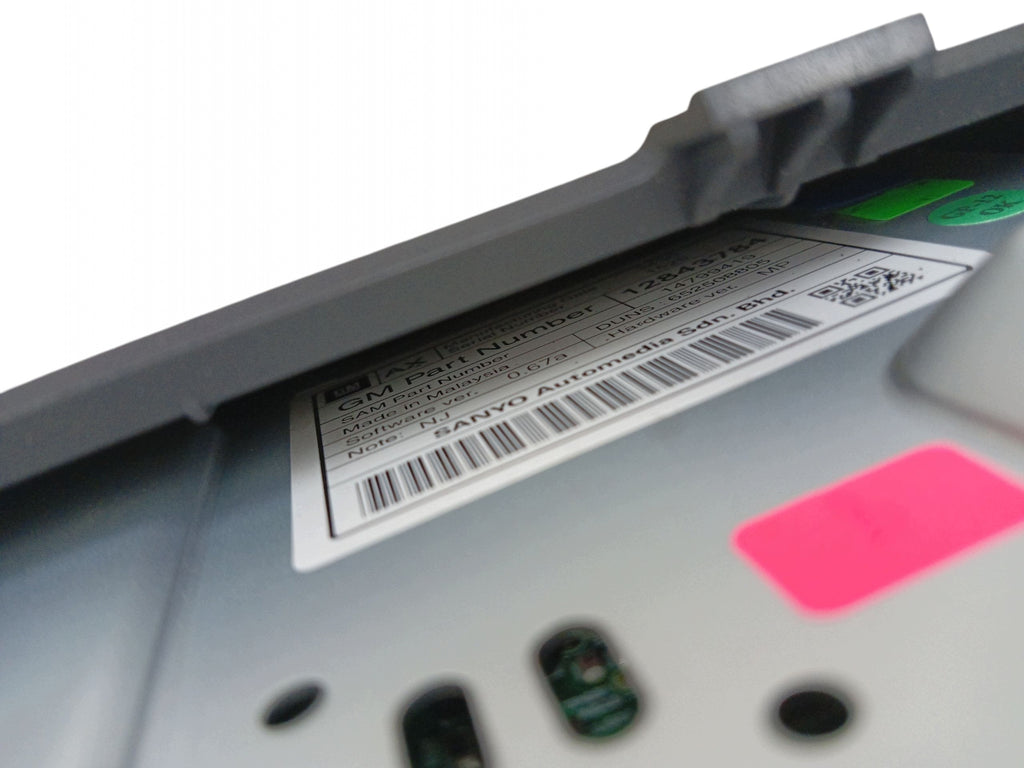 GPS NAVIGATION DISPLAY OPEL MERIVA B (2010-2013) 12843784