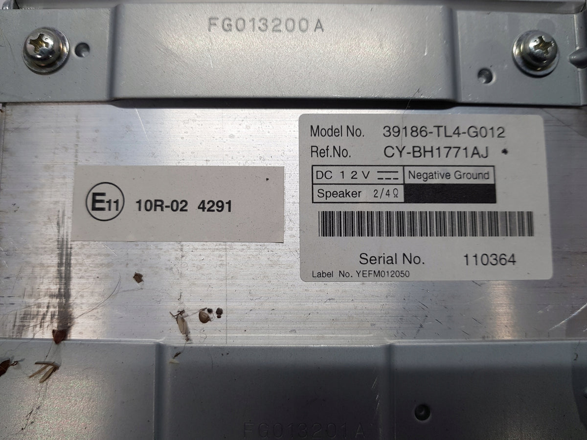 HONDA ACCORD VIII AMPLIFIER 39186TL4G012