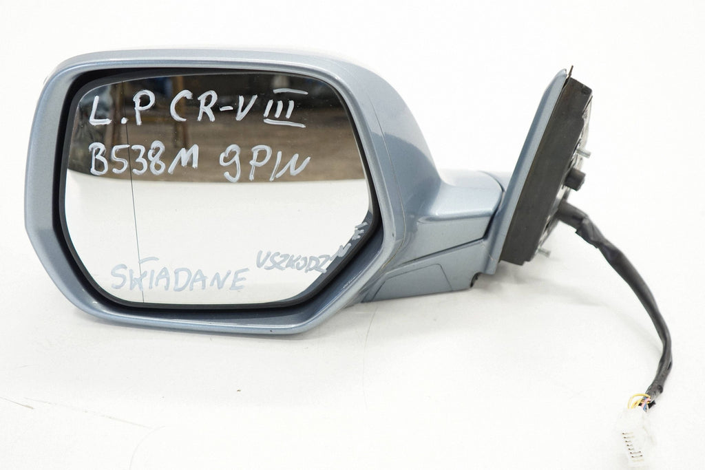 HONDA CR-V III 08R MIRROR LEFT 9PIN B538M ENGLISH