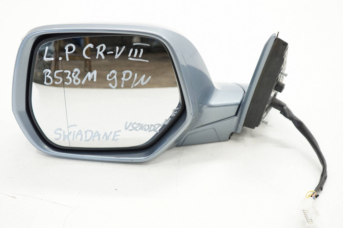HONDA CR-V III 08R MIRROR LEFT 9PIN B538M ENGLISH