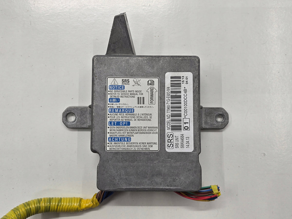 HONDA CR-V IV 13R SENSOR AIRBAG MODULE 77960-T1G-E920-M4