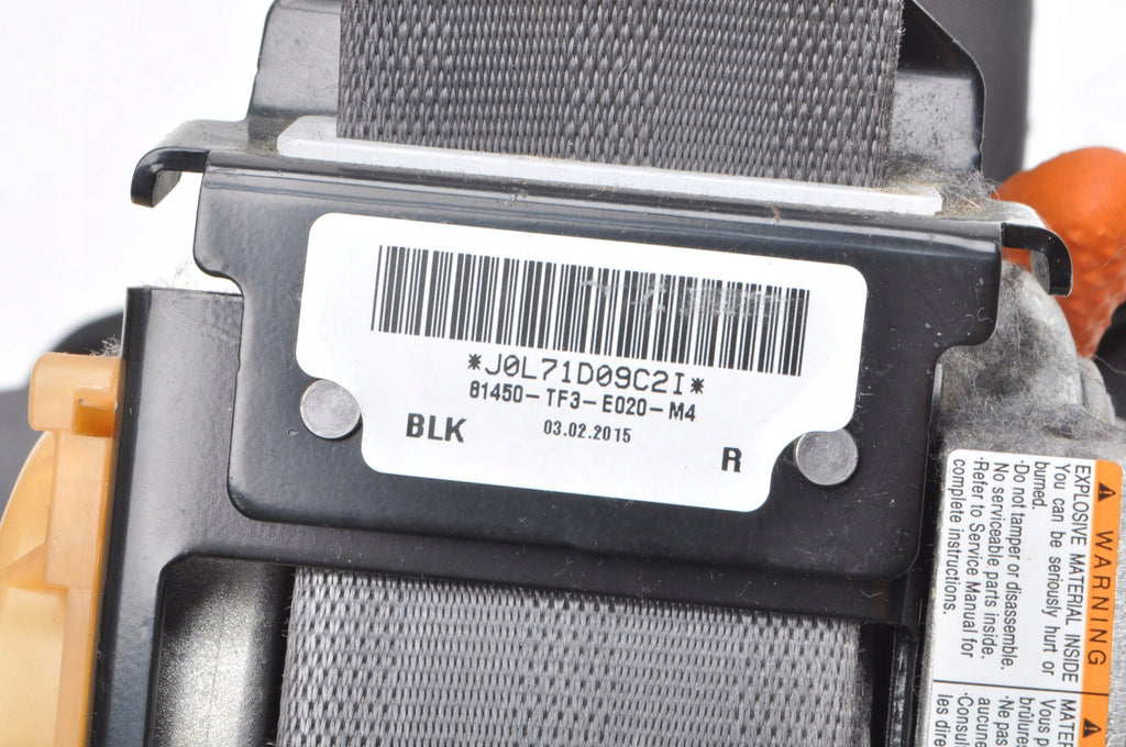HONDA JAZZ III LIFT SEAT BELT RIGHT FRONT 81450-TF3