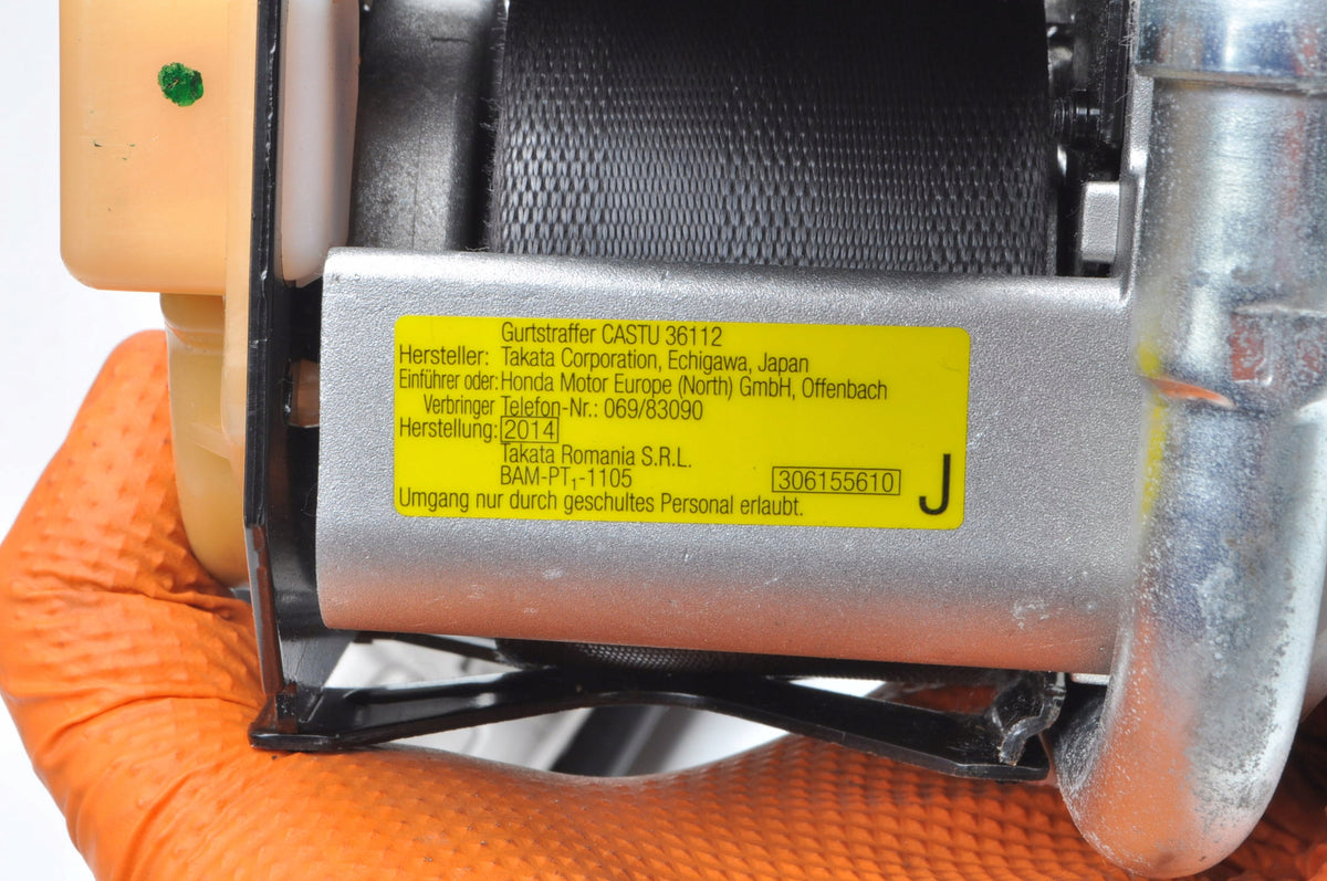 HONDA JAZZ III LIFT SEAT BELT RIGHT FRONT 81450-TF3