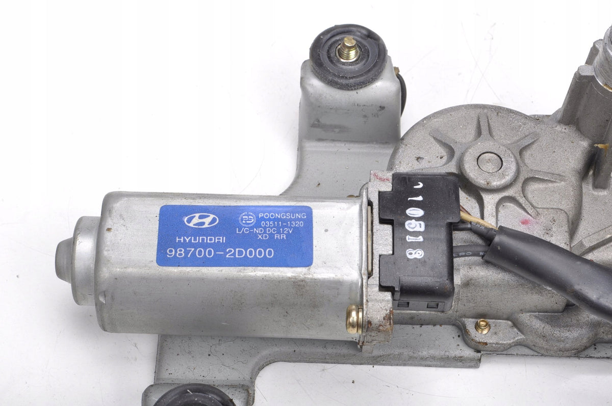 HYUNDAI ELANTRA WIPER MOTOR REAR 98700-2D000