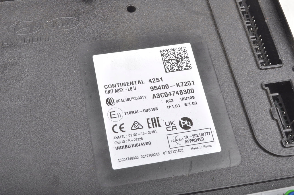 HYUNDAI I10 III MODULE DRIVER ASSY 2023R A3C04748300 95400-K7251