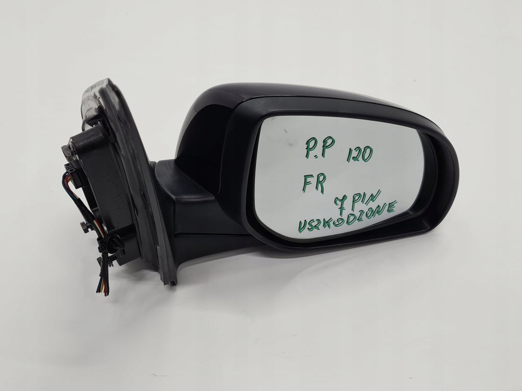 HYUNDAI I20 08-14R MIRROR RIGHT 7PIN FR