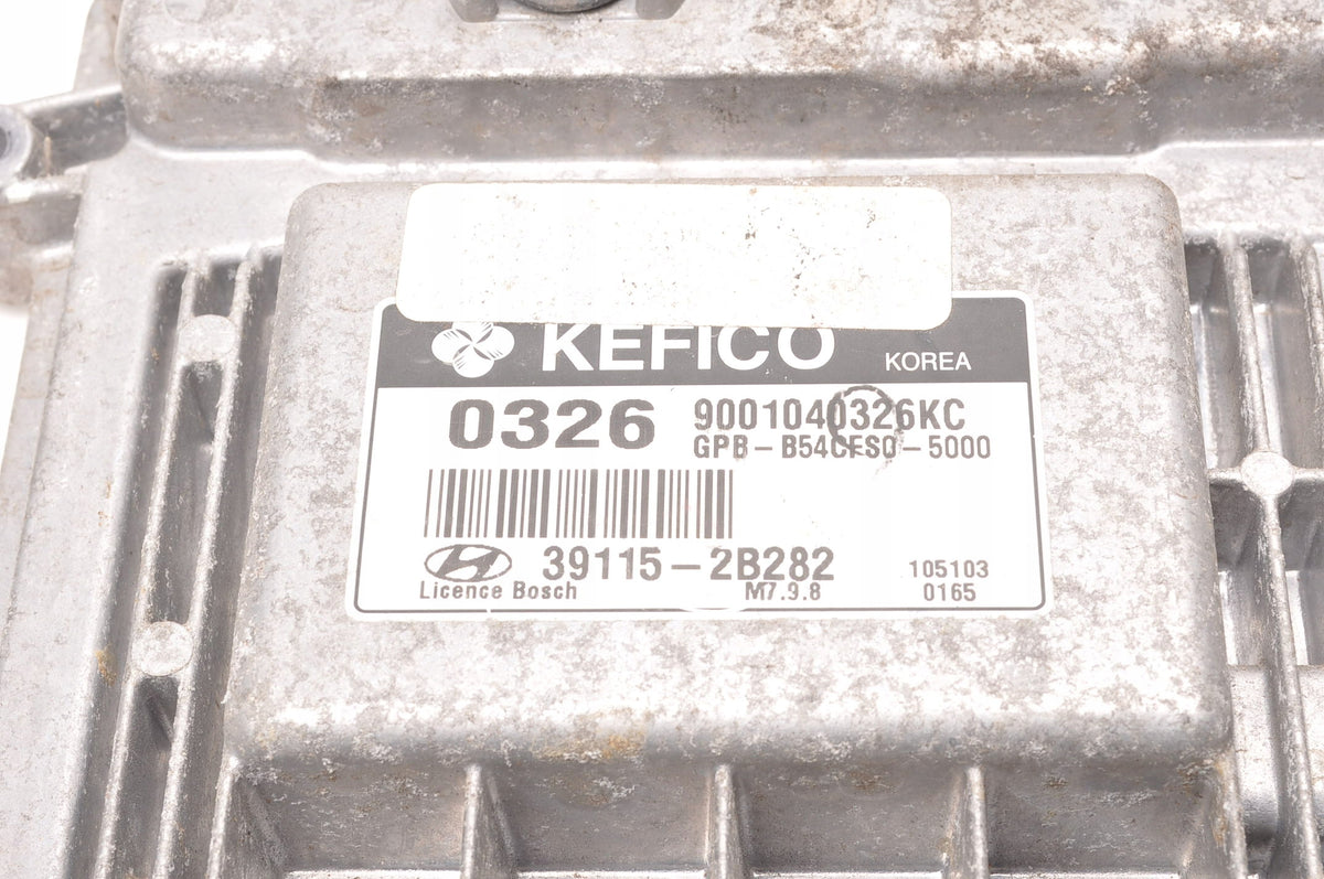 HYUNDAI I20 1.4 16V 101KM COMPUTER ENGINE DRIVER 39115-2B282