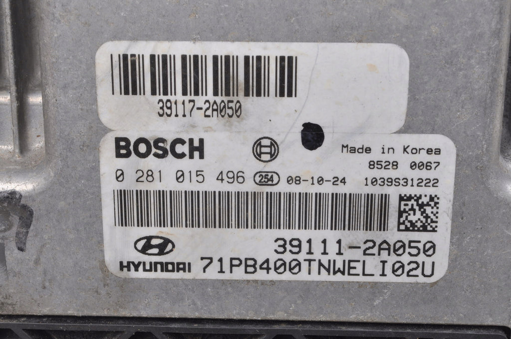 HYUNDAI I20 1.4 CDTI ENGINE DRIVER 0281015496 39117-2A050 39111-2A050