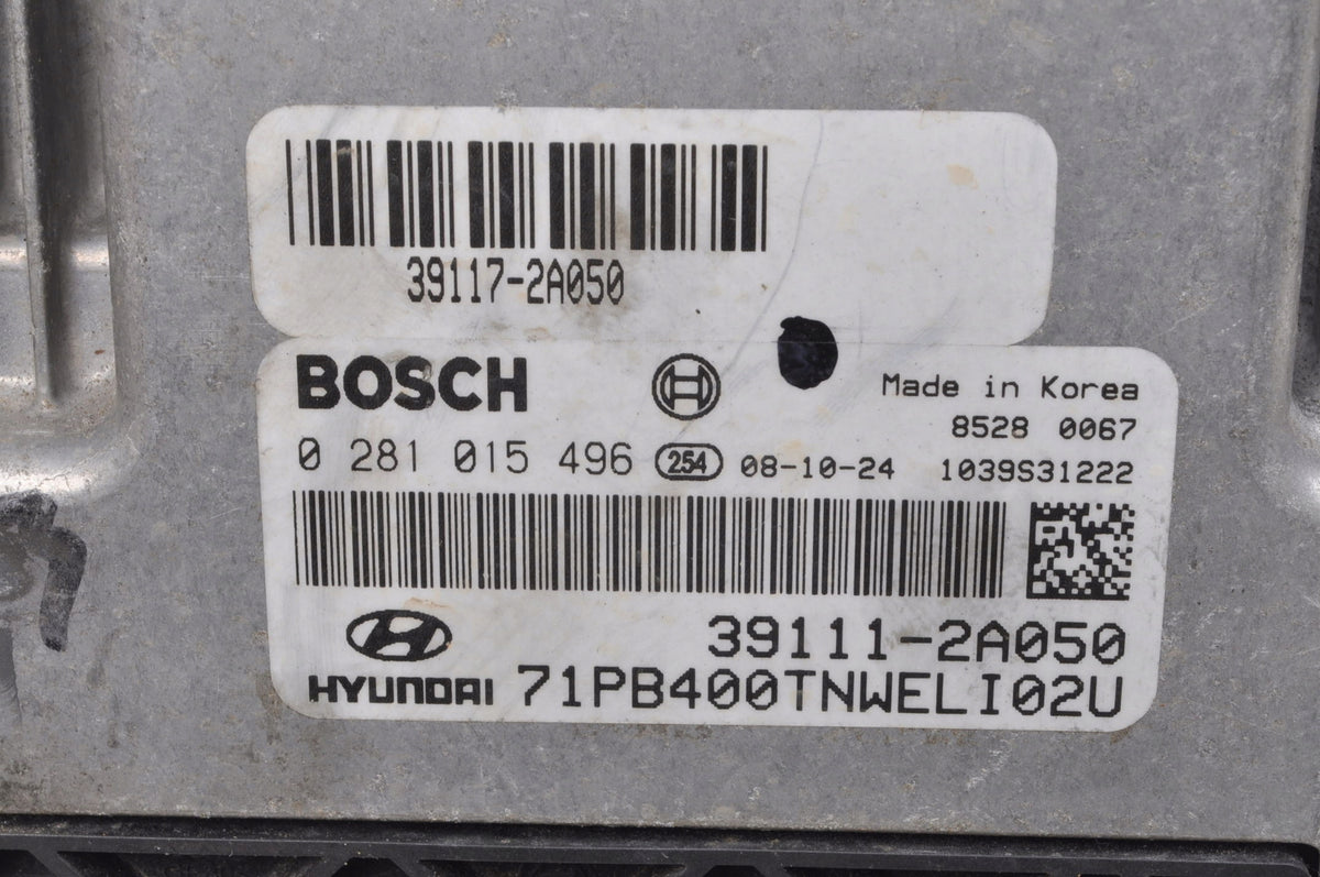 HYUNDAI I20 1.4 CDTI ENGINE DRIVER 0281015496 39117-2A050 39111-2A050