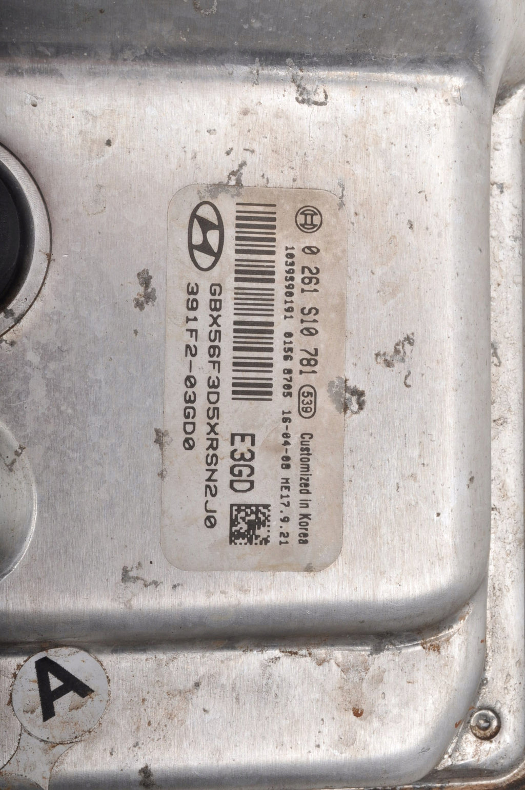 HYUNDAI I20 II 1.2 16V 75KM COMPUTER ENGINE DRIVER 391F2-03GD0