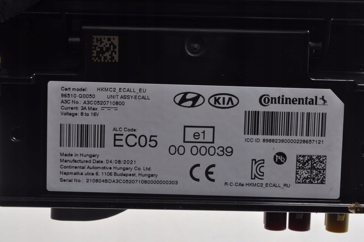 HYUNDAI I20 III BAYON MODULE DRIVER 96510-Q0050