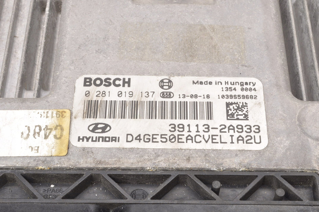 HYUNDAI I30 II 1.6 CRDI 110KM COMPUTER ENGINE DRIVER 39113-2A933