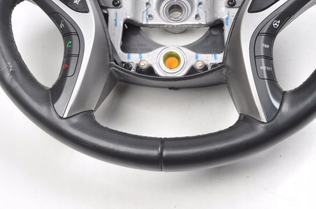 HYUNDAI I30 II MULTIFUNCTION LEATHER STEERING WHEEL 56110-A6691 LIFT