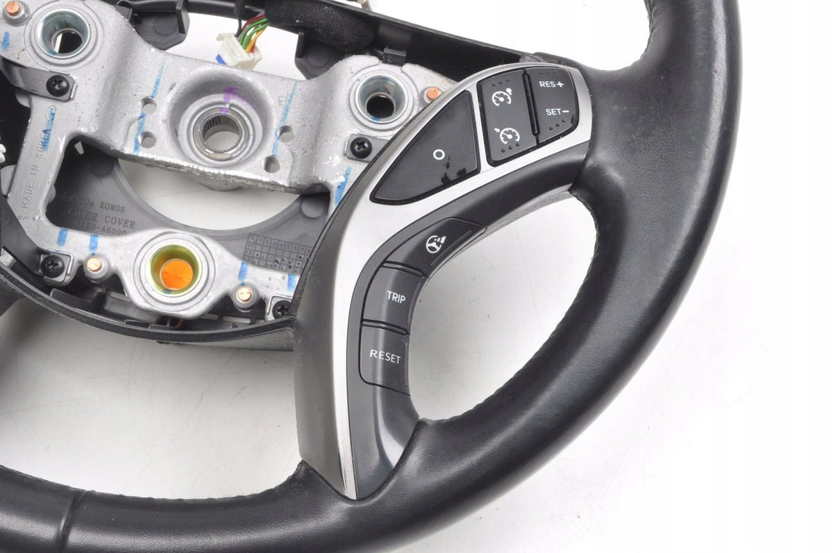 HYUNDAI I30 II MULTIFUNCTION LEATHER STEERING WHEEL 56110-A6691 LIFT