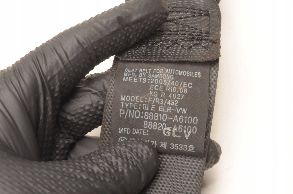 HYUNDAI I30 II SEAT BELT LEFT FRONT 88810-A6100 HB 5D