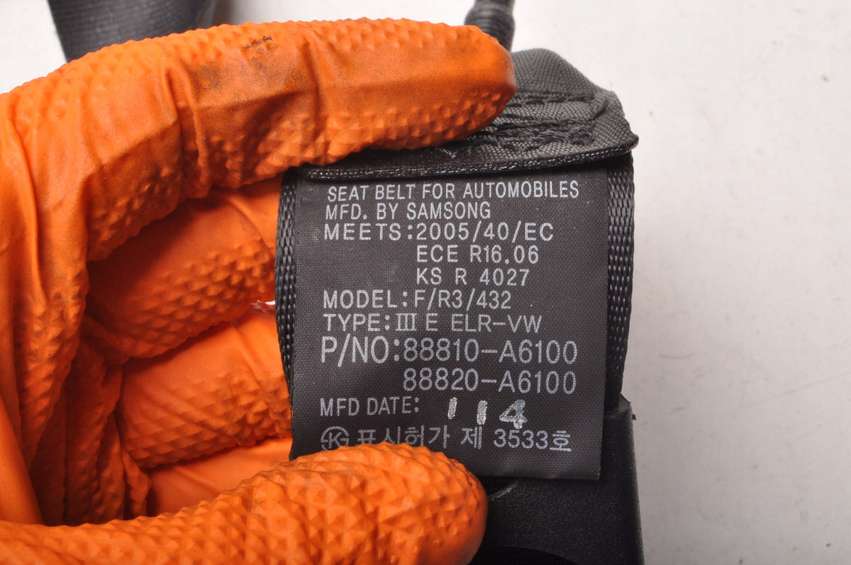 HYUNDAI I30 II SEAT BELT LEFT FRONT HB 5D 88810-A6100