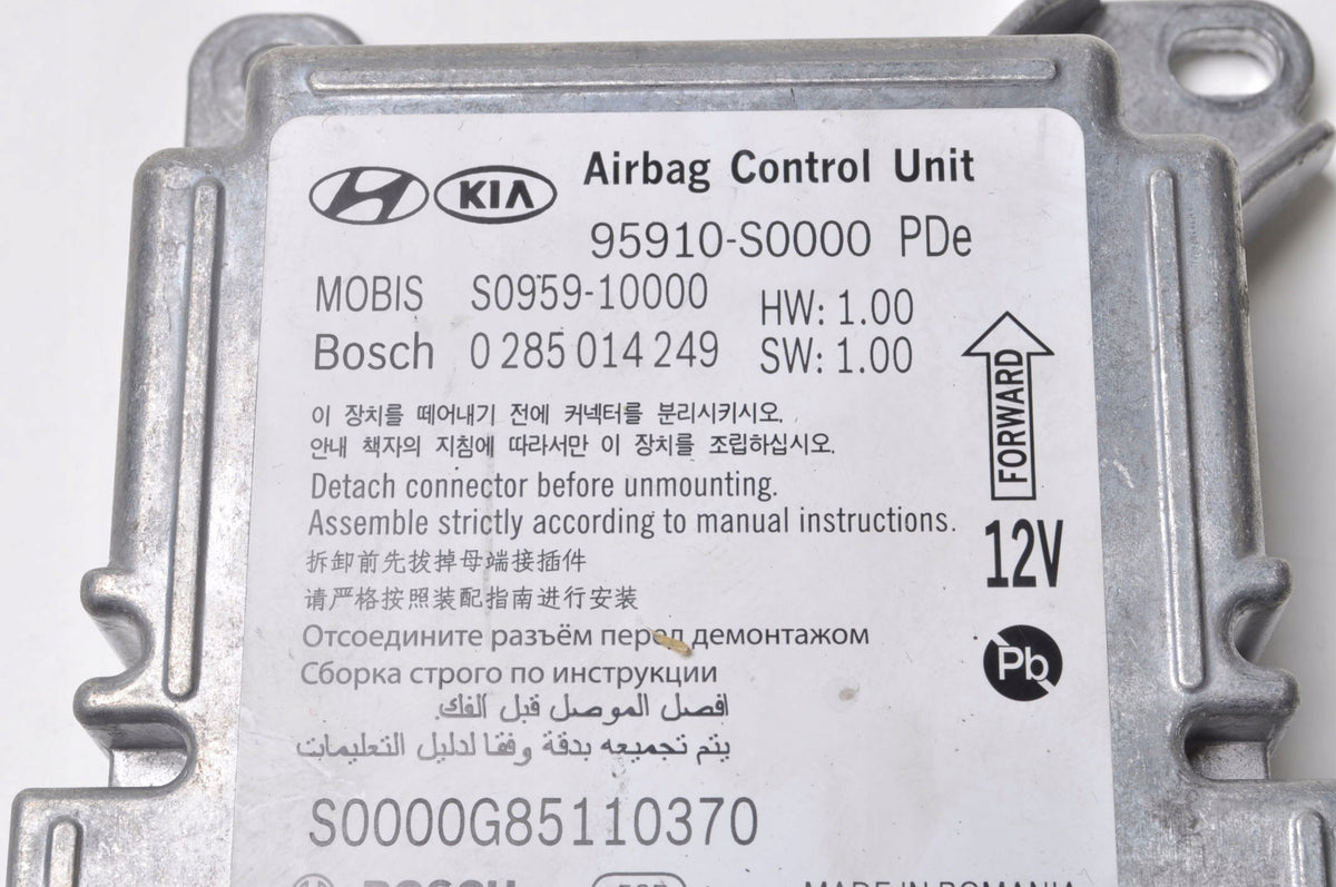 HYUNDAI I30 III AIRBAG SENSOR 95910-S0000