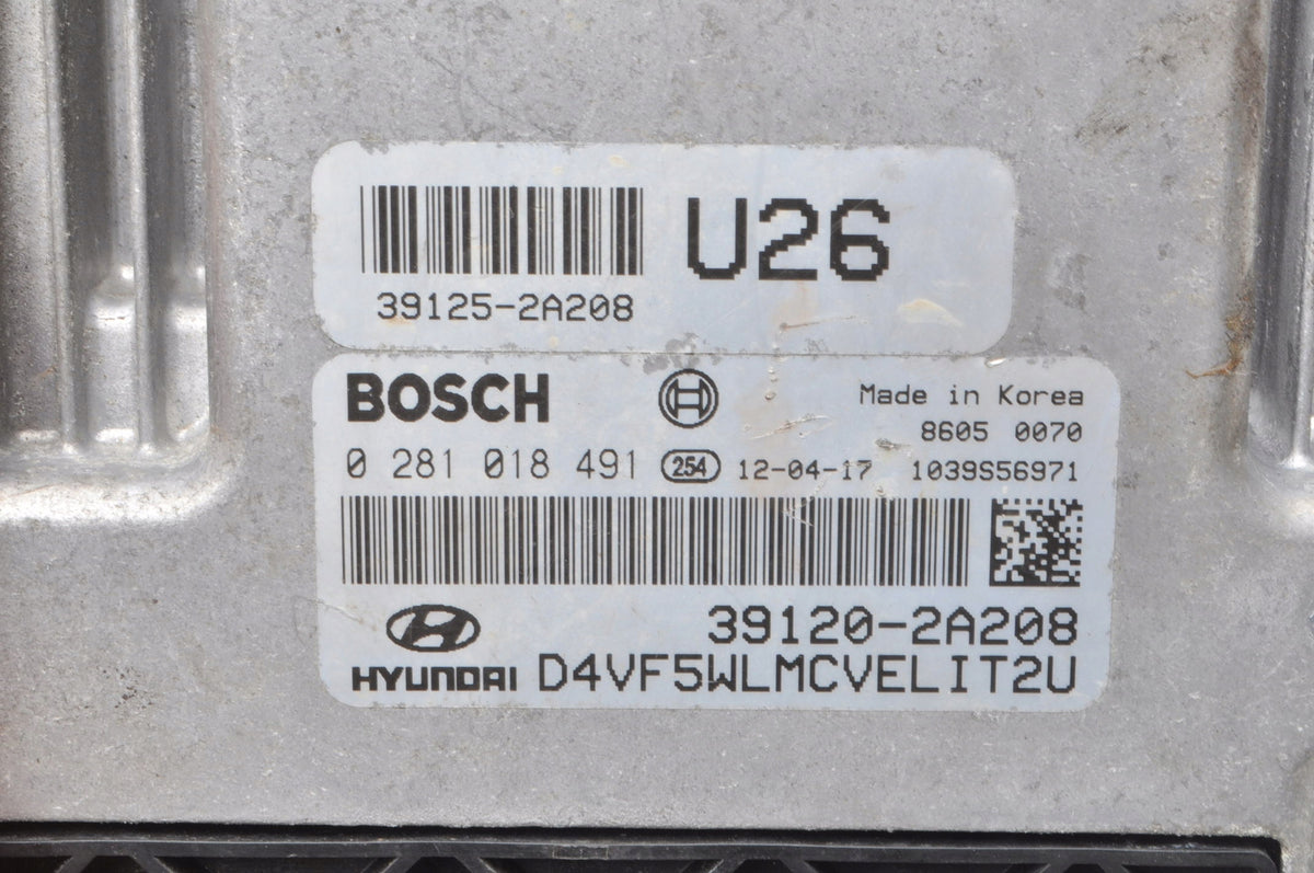 HYUNDAI I40 1.7 CDTI 116HP COMPUTER ENGINE DRIVER 39120-2A208
