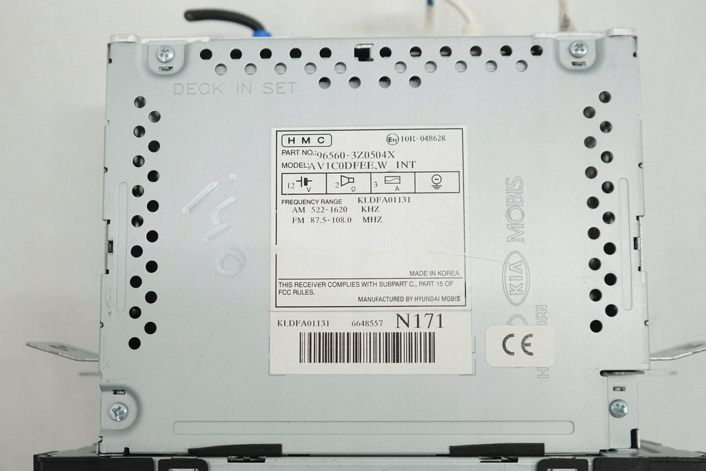 HYUNDAI I40 LIFT 17R RADIO NAVIGATION GPS FACTORY 96560-3Z0504X
