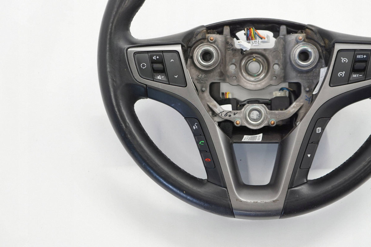 HYUNDAI I40 LIFT STEERING WHEEL LEATHER BLACK MULTI HEATED 561103ZCB0VGR