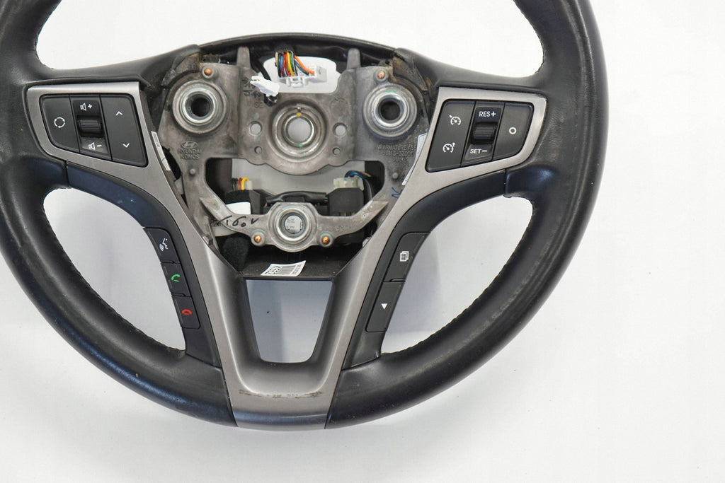HYUNDAI I40 LIFT STEERING WHEEL LEATHER BLACK MULTI HEATED 561103ZCB0VGR